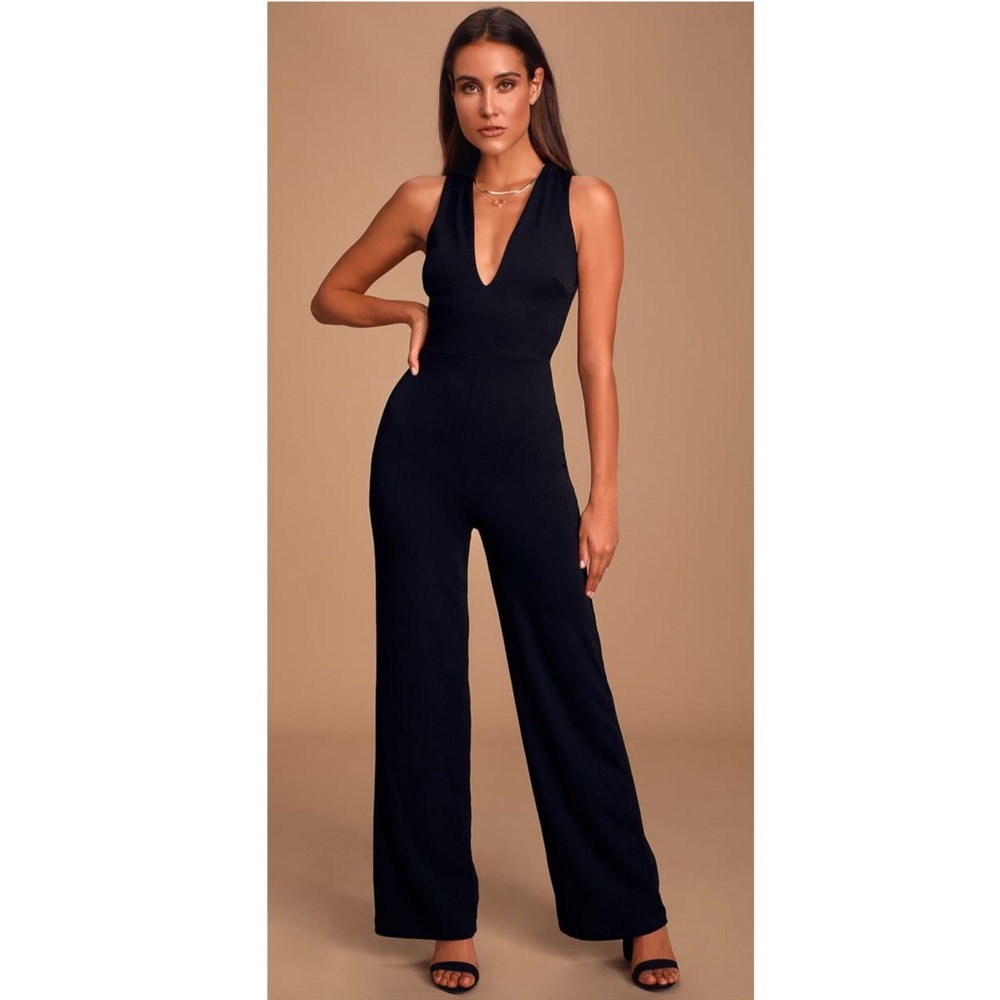 Lulus backless jumpsuit